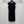 CC 25 Round Neck Knitted Embroidered Logo Vest Dress in Black  277585