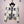 Celine 25 Cardigan Logo White Wool 293416