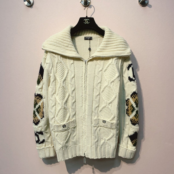 CC 25 Jacket White Wool 296106