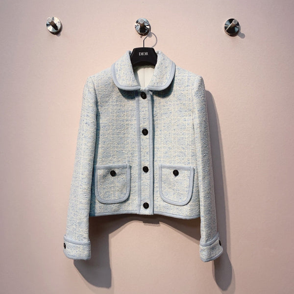 CD 25 Cloud Stripe Jacket Could Blue 301545
