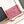 flap bag mini 20 pink tweed silver hardware