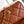 Flap Bag Small 23cm White Brown Sherling Lambskin Gold Hardware