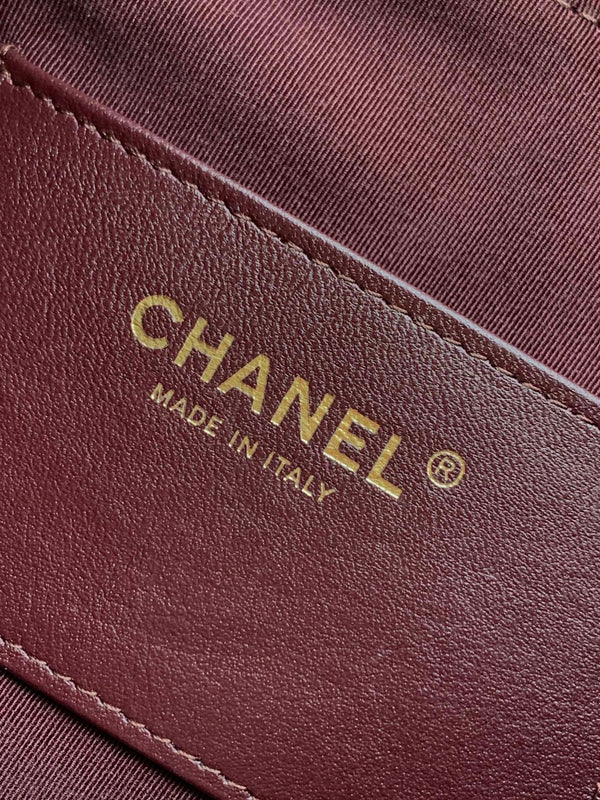 Chanel 26C Hobo Bag Dark Burgundy Cowhide GHW 272336