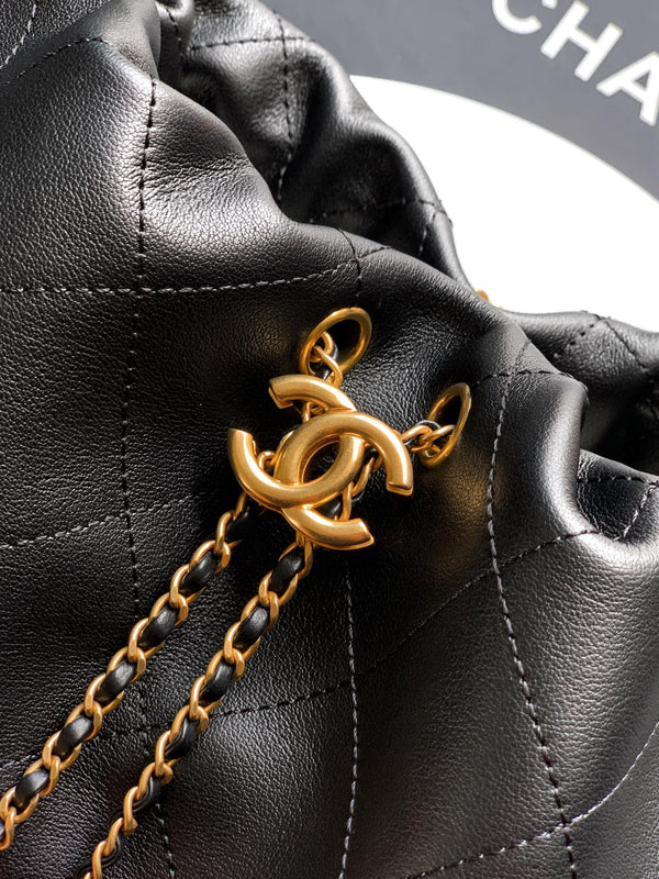 Chanel 26C Hobo Bag Black Cowhide GHW