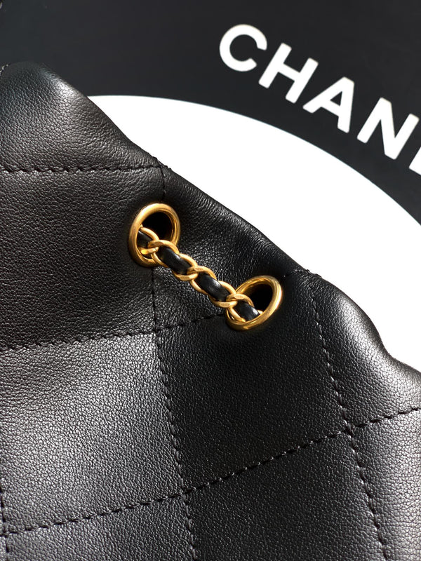 Chanel 26C Hobo Bag Black Cowhide GHW