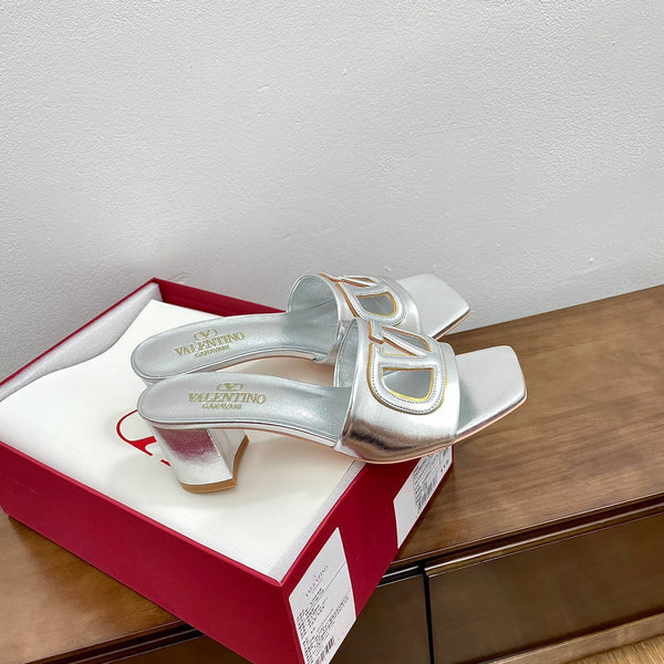 Sandalo Vlogo Cut-Out 60 Pelle di vitello argento