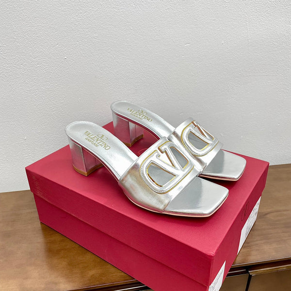 Sandalo Vlogo Cut-Out 60 Pelle di vitello argento