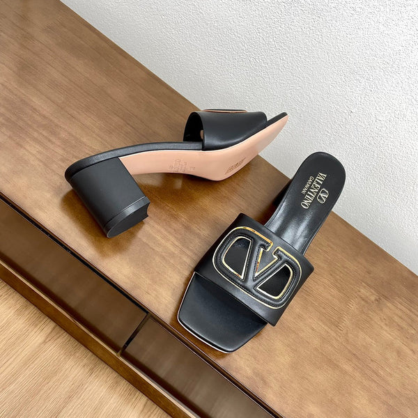 Sandalo Vlogo Cut-Out 60 Pelle di vitello nera