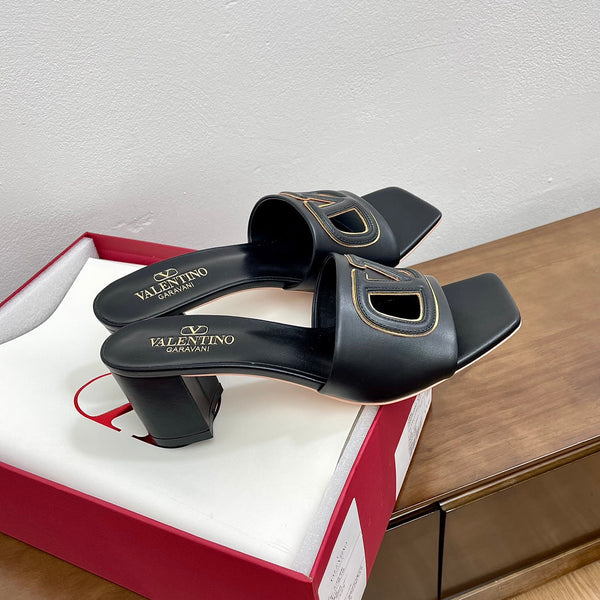 Sandalo Vlogo Cut-Out 60 Pelle di vitello nera