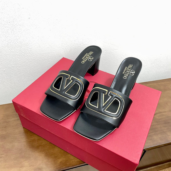 Sandalo Vlogo Cut-Out 60 Pelle di vitello nera