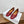 alaia ballet flat dark red vienne lambskin