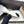 CC Logo Bow with Camellia Ballerina Flats Black White Cowhide Sheepskin 427021