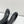 CC Big Bow Chunky Long Boots 80mm Black Cowhide 427064