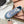 Miu Tyre Sneaker Grey Blue Suede 611342
