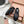 Miu Gymnasium Sneaker Black Mesh Suede 611345