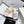 CC 26SS Pink White Quilted Lambskin 726543