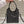 CRYSTAL TOTE 24 BAG IN BLACK CALFSKIN