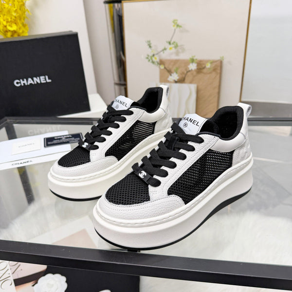 CC 26s Sneaker Black White Cowhide Mesh 723084