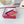 Ceinture Réversible The Bold Edition 30 mm Cuir de veau Rose Noir Boucle Dorée
