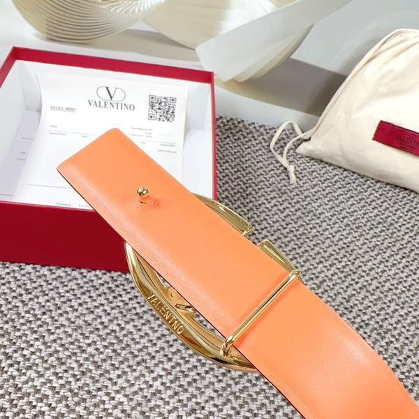 Ceinture Réversible The Bold Edition 30 mm Veau Blanc Marron Boucle Dorée