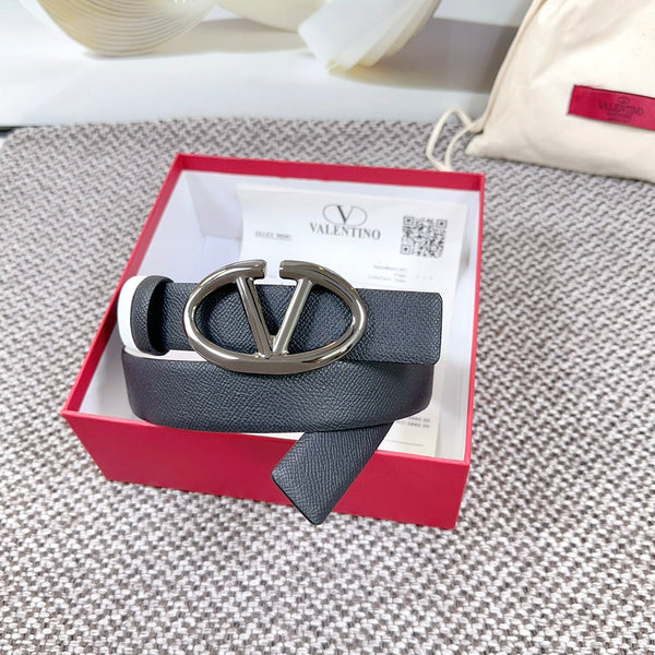 Ceinture réversible Bold Edition 30 mm veau grainé noir blanc boucle noire
