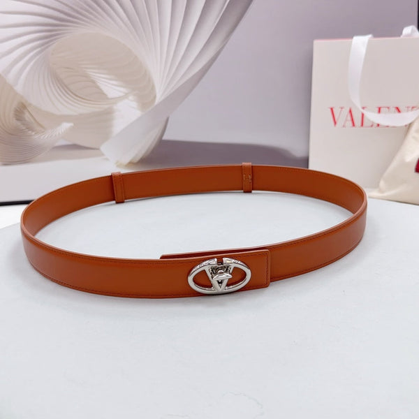 Ceinture Bold Edition 30 mm veau marron boucle argentée