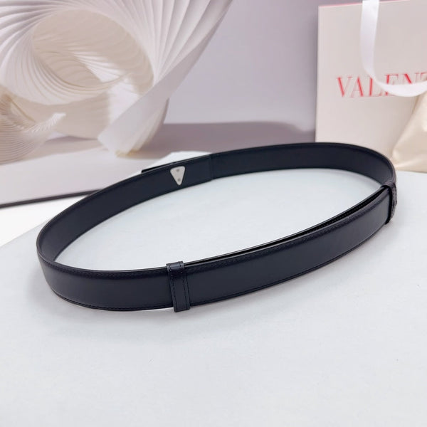 Ceinture The Bold Edition 30 mm veau noir boucle argentée