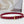 CEL Gold Western 25mm Belt Red Cowhide 181044