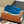 summer charm walk loafer dark blue suede