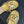 mule sandal flower gold metalic beige lambskin