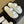 dad sandal white quilted lambskin