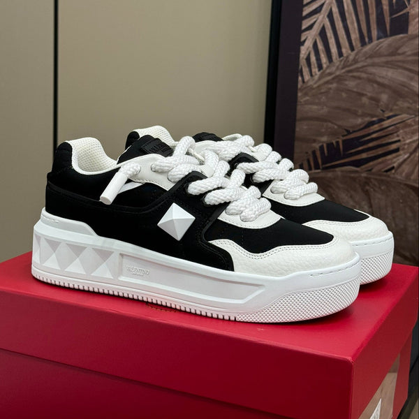 Baskets VT 2025 Noir Blanc Cuir de vachette 548580