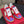 Upvillage Trainer In Red Mix Purple Laminated Calfskin With Suede 992732