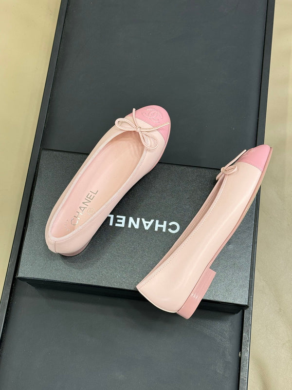 CC Classic Ballerine in pelle di agnello rosa 282275