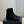 CC 26FW Bottine noire en daim et tissu 623146
