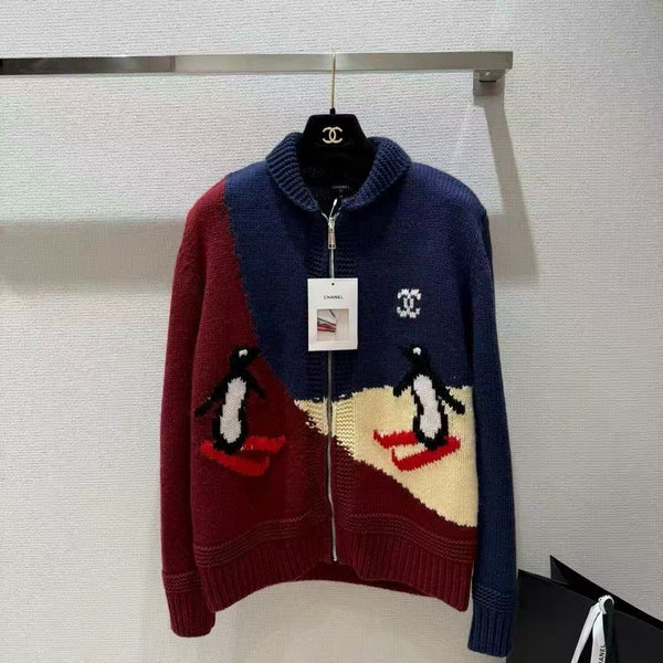 CC 26N Zipped Cardigan Multicolor Cashmere 448802