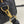 cd groove 20cm black calfskin gold hardware