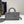 SMALL D-JOY BAG 22 IN GREY LAMBSKIN
