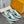 LV MONOGRAM GREEN AND WHITE SNEAKERS