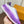 LV TIME OUT SNEAKER VIOLA MIX PELLE DI VITELLO BIANCA
