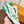 LV TRAINER WHITE MIX GREEN MONOGRAM CALFSKIN