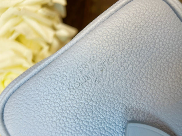 LV Speedy Bandoulière 20 Pelle monogramma blu Empreinte