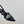 FENDI CRYSTAL HIGH-HEELED SLINGBACK 7 CM IN BLACK  SUEDE