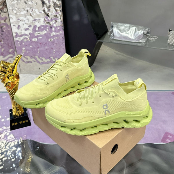 Loewe x On Cloudtilt Sneaker in pelle di vitello verde lime 217654