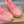 Sneaker Loewe x On Cloudtilt in pelle di vitello rosa