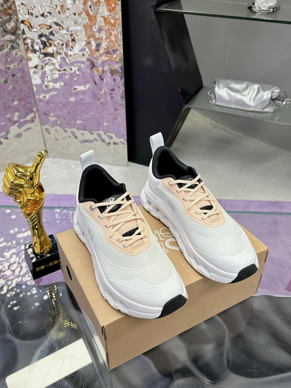 Loewe x Running Cloudtilt2.0 Sneaker in pelle di vitello bianca 217643