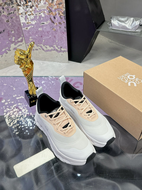 Loewe x Running Cloudtilt2.0 Sneaker in pelle di vitello bianca 217643