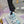 3XL SNEAKER IN LIGHT BLUE, WHITE AND PURPLE MESH AND POLYURETHANE
