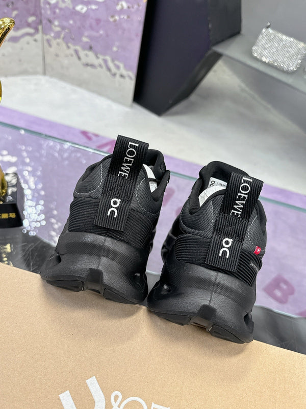 Loewe x Running Cloudtilt2.0 Sneaker in pelle di vitello nera