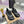 Loewe x Running Cloudtilt2.0 Sneaker in pelle di vitello nera